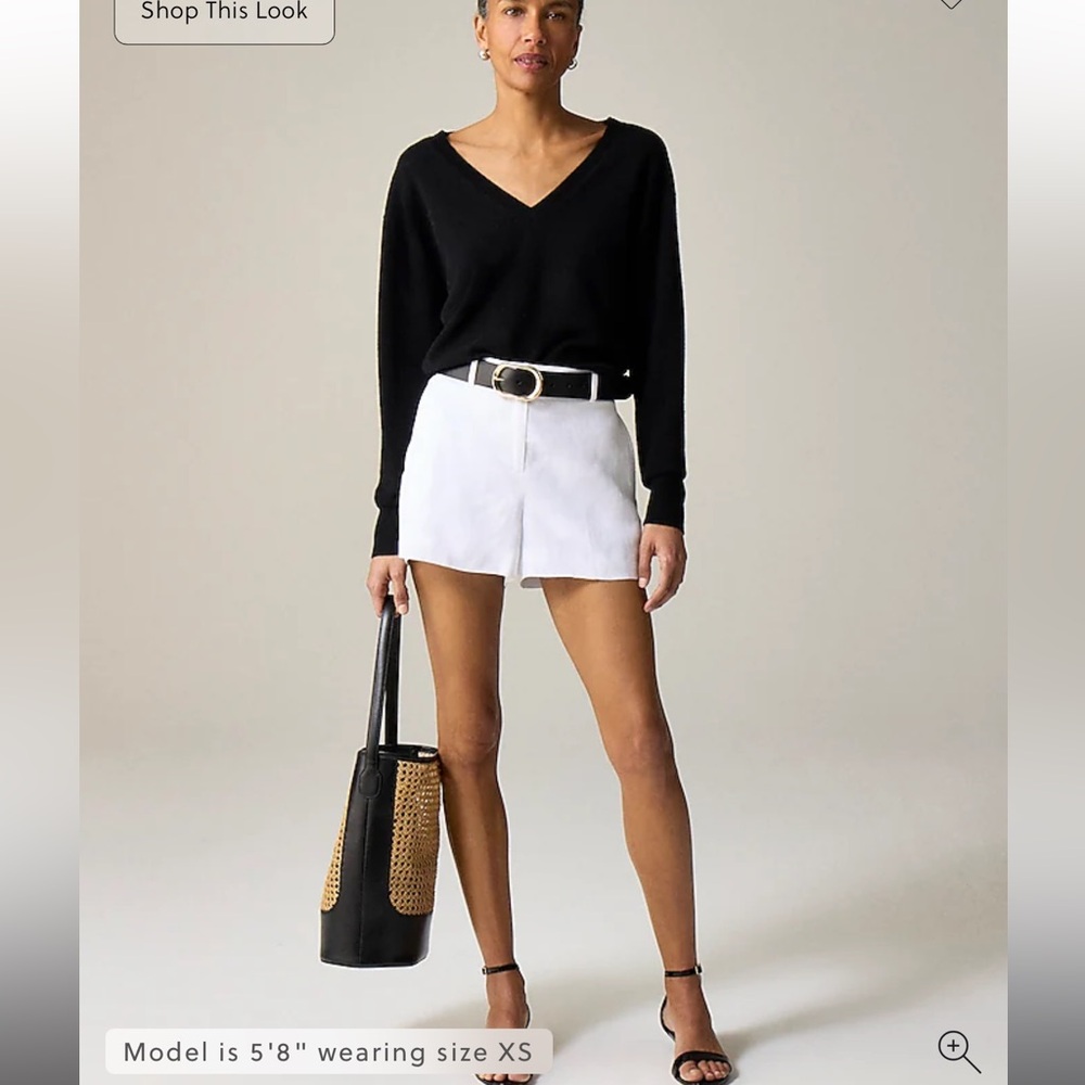 J.Crew 3" Harbor short in linen